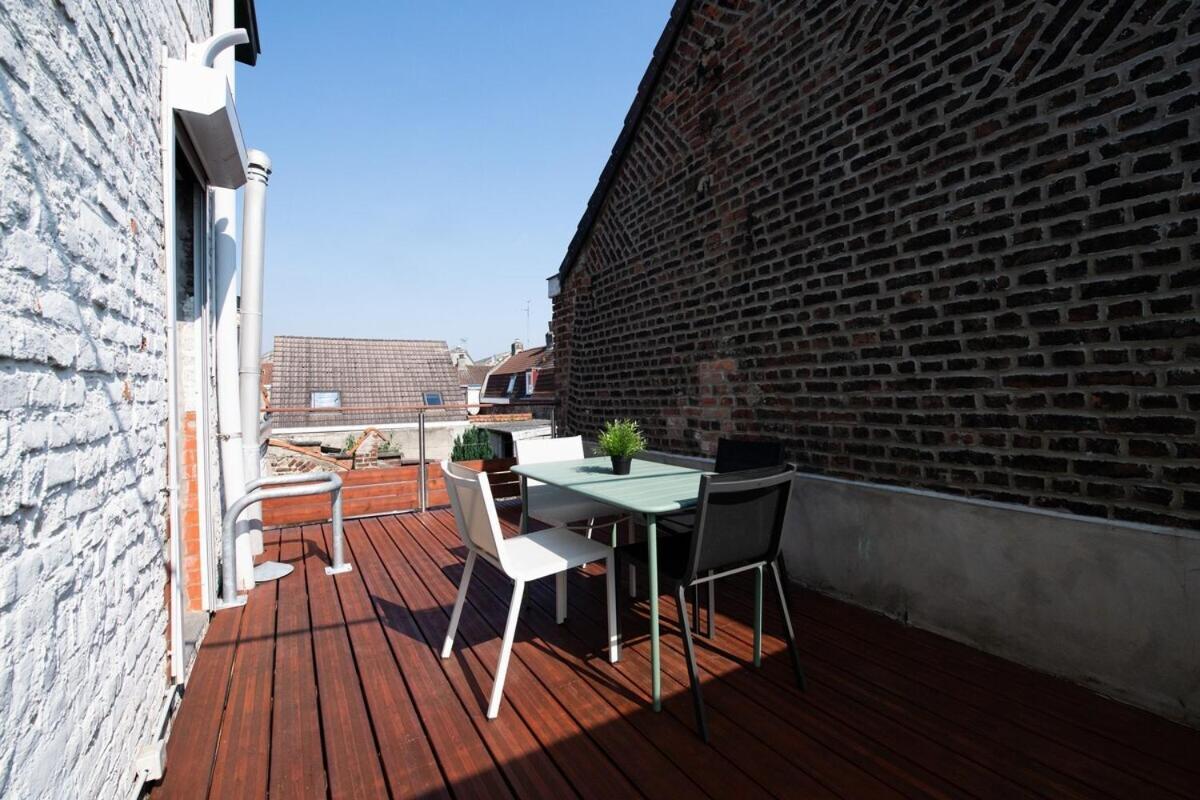 Maison Cosy 4 Chambres, Terrasse, Garage Prive Croix Exterior photo